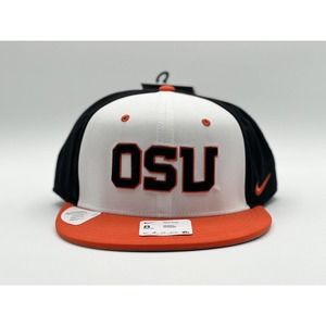 Nike Oregon State Beavers Team Issued Performance Fitted Hat Size 8 - AV7477 100